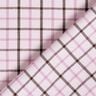 check patterned cotton shirt fabric – rosé/pastel violet,  thumbnail number 3