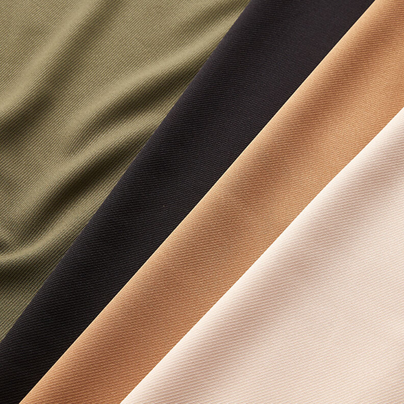 plain stretchy trouser fabric – cashew,  image number 5