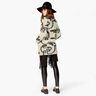 Coat knit abstract faces – black/offwhite,  thumbnail number 5