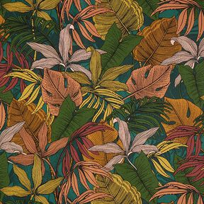 Decor Fabric Half Panama jungle – dark green, 