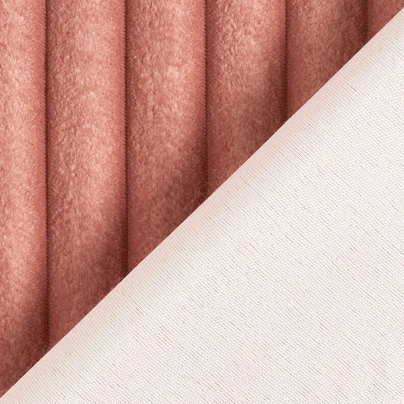 Upholstery Fabric Fur stripes – dusky pink,  image number 5