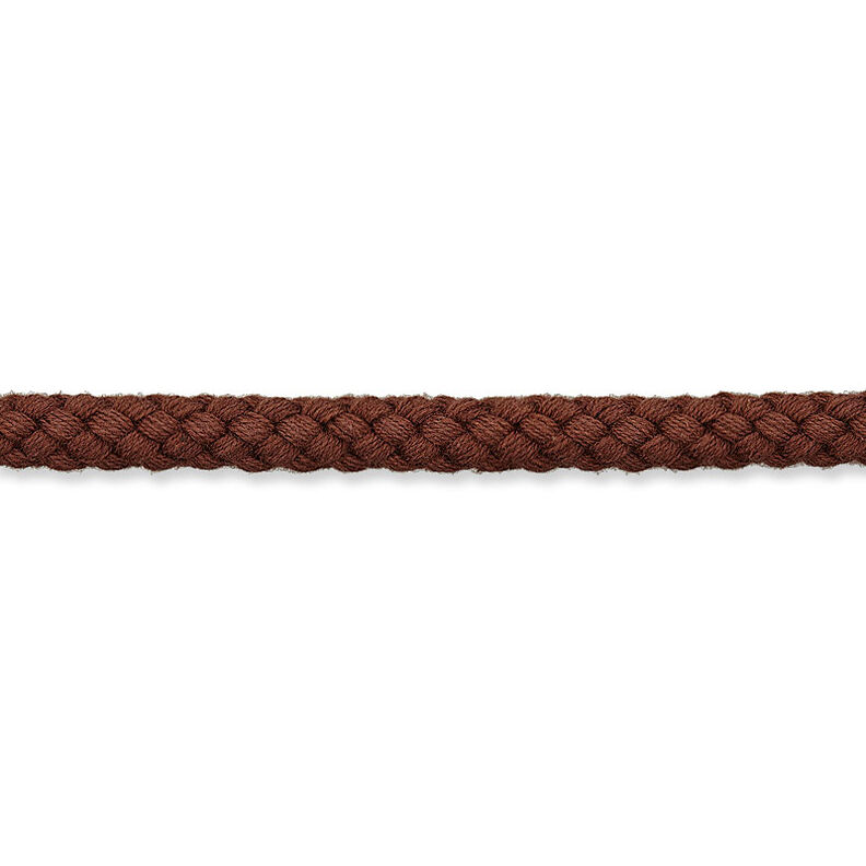 Cotton cord [Ø 7 mm] – medium brown,  image number 2