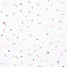 Double Gauze/Muslin colourful polka dots – white,  thumbnail number 1