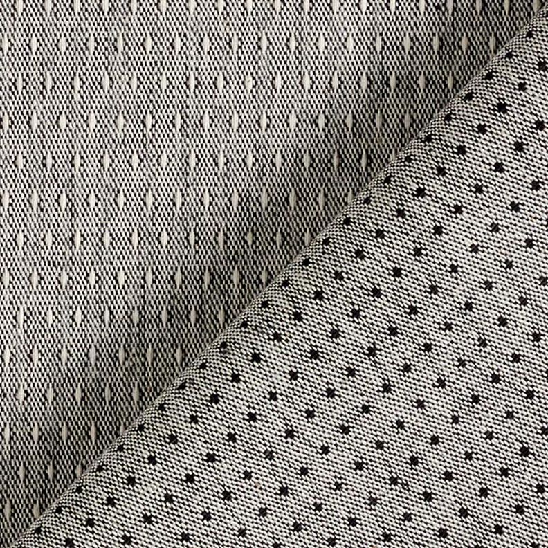 Decorative jacquard fabric – black,  image number 3