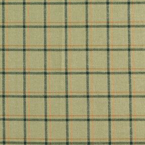 Flannel double check – khaki/fir green, 