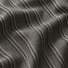 Crushed stripes cotton fabric – anthracite,  thumbnail number 2