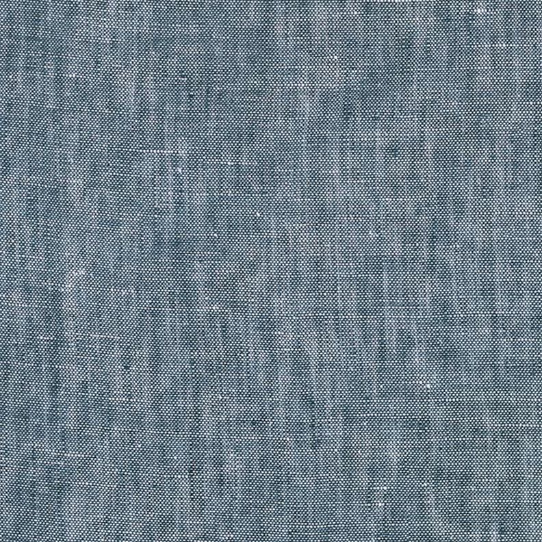 Mottled pure linen – denim blue,  image number 7