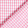 Cotton Vichy check 0,5 cm – pink/white,  thumbnail number 4