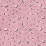 Organic Cotton Poplin little flowers – dusky pink,  thumbnail number 1