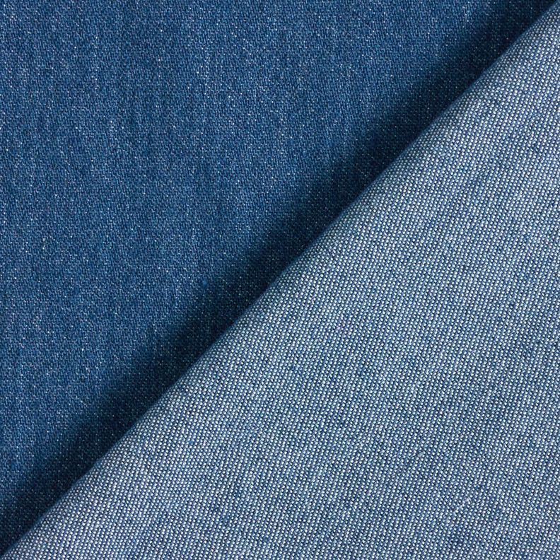 Lightweight stretch denim Recycled – denim blue,  image number 4