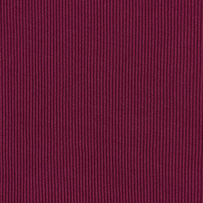 Plain Ribbed Jersey – burgundy, 