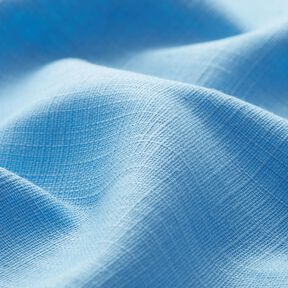 Linen fabric Ramie mix medium – light blue, 