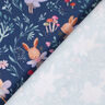 GOTS Cotton Jersey Bunny fairies Digital Print | by Poppy navy blue,  thumbnail number 4