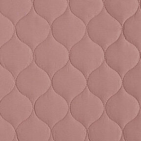Quilted Fabric Circle Print – dusky pink, 