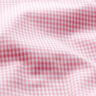 Cotton Vichy check 0,2 cm – pink/white,  thumbnail number 2