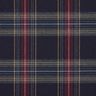 Stretch Tartan – navy/red,  thumbnail number 1