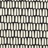 Coated Cotton Brushstrokes – black/offwhite,  thumbnail number 1