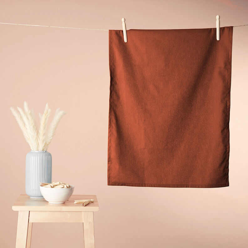 Cotton Cretonne Plain – terracotta,  image number 8