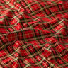 Cretonne Decor Fabric Christmas Check – red,  thumbnail number 2