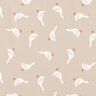 Cotton Jersey Geese – sand,  thumbnail number 1