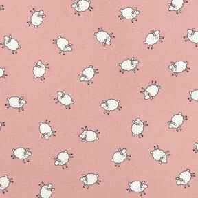 Cotton Flannel Lambs | by Poppy – dusky pink, 