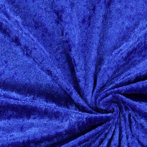 Panne velvet – royal blue | Remnant 50cm, 