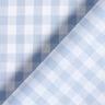 Cotton Vichy check 1 cm – light wash denim blue/white,  thumbnail number 4