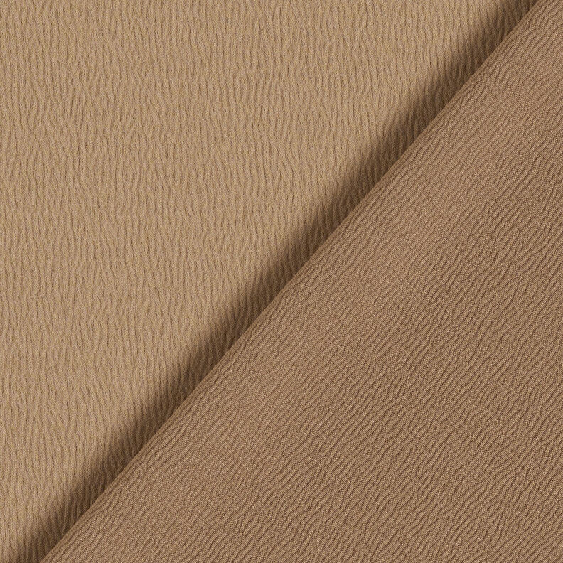 Crepe satin plain – sand,  image number 3