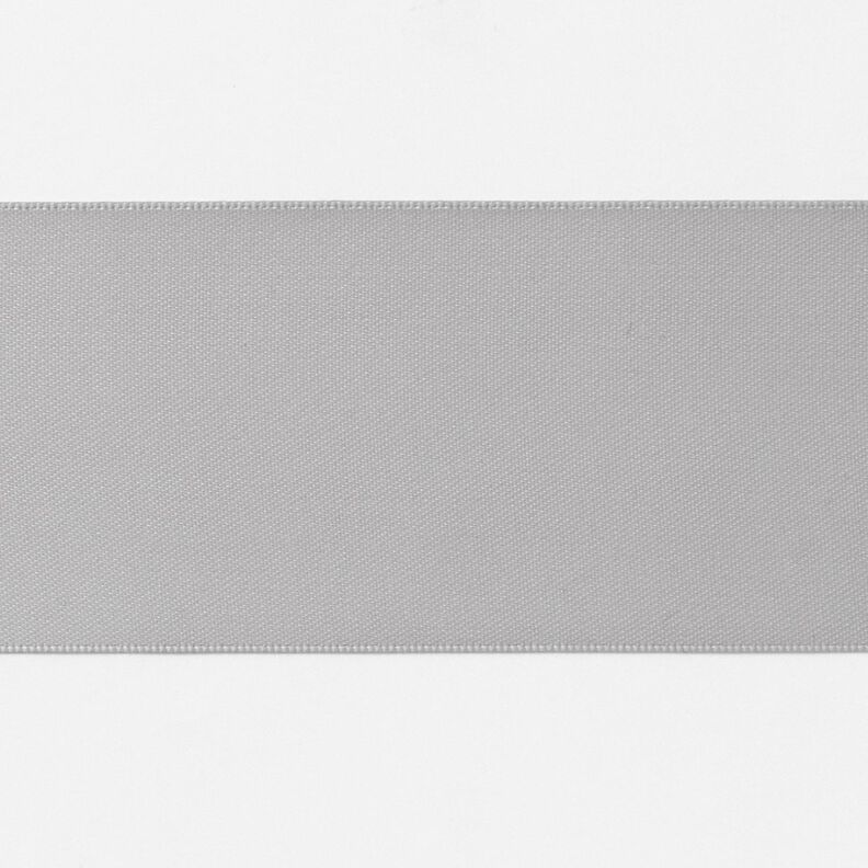 Satin Ribbon [50 mm] – light grey,  image number 1