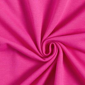 Light Cotton Sweatshirt Fabric Plain – intense pink, 