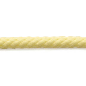 Anorak cord [Ø 4 mm] – vanilla yellow, 