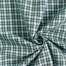 Cotton fabric overlaid gingham – fir green/light blue,  thumbnail number 3