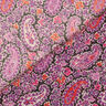 Paisley Crepe Chiffon – red lilac,  thumbnail number 4