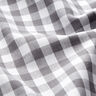 Cotton Vichy check 1 cm – pearl grey/white,  thumbnail number 2
