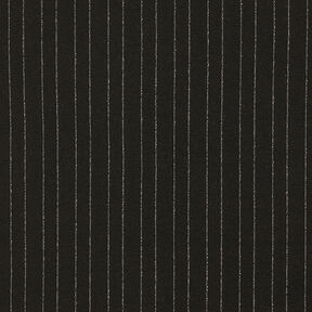 pinstripe lurex Romanit jersey – black, 