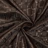 Lining Fabric Jacquard Retro Pattern – dark brown,  thumbnail number 3