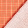 Cotton Cretonne Grid check – terracotta,  thumbnail number 4