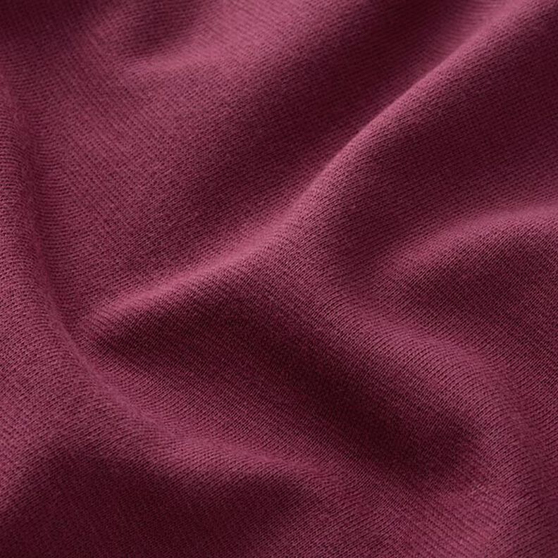 Cuffing Fabric Plain – burgundy,  image number 4