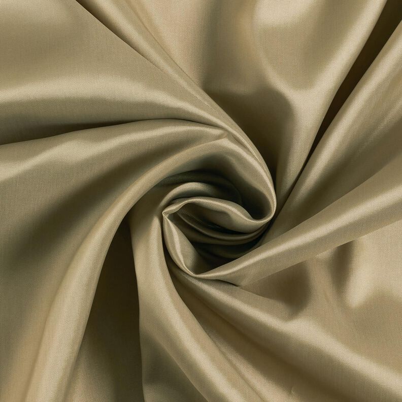 Lining Fabric Plain Acetate – light khaki,  image number 1