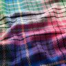 Coat fabric cotton mix check – pink/apple green,  thumbnail number 2