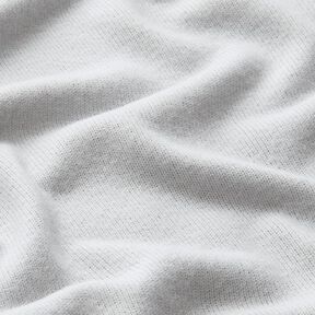 Fine Knit plain – silver grey, 