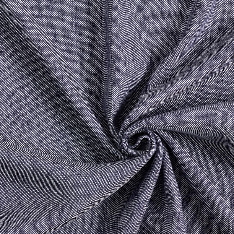 Viscose-linen twill – navy blue,  image number 3