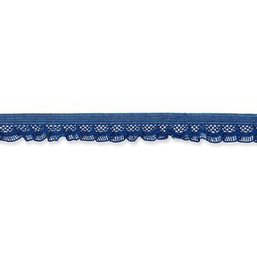 Elasticated Ruffle [15 mm] – navy blue, 