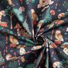 Cotton Poplin Fairytale forest Digital Print – blue-black,  thumbnail number 3