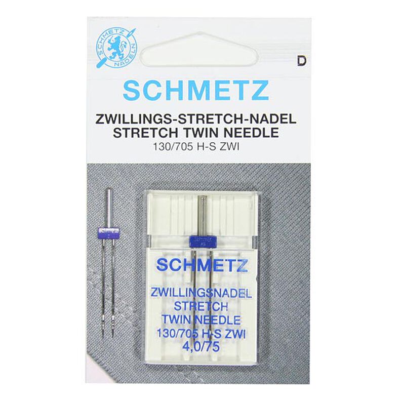 Twin Stretch Needle [NM 4.0/75] | SCHMETZ,  image number 1