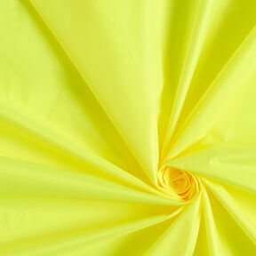 Water-repellent jacket fabric ultra lightweight – neon yellow, 