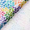 Cotton Poplin Rainbow polka dots Digital Print – white/colour mix,  thumbnail number 4