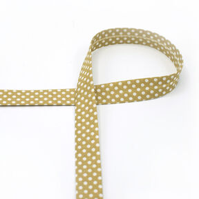 Bias binding Dots [18 mm] – beige, 