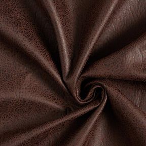 Upholstery Fabric Imitation Leather – dark brown, 