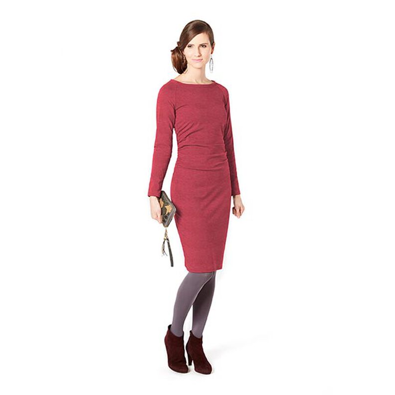 Shimmer Textured Jersey – pale berry,  image number 5